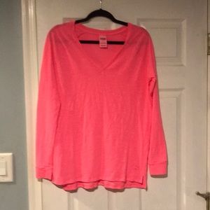 Pink long sleeve tee
